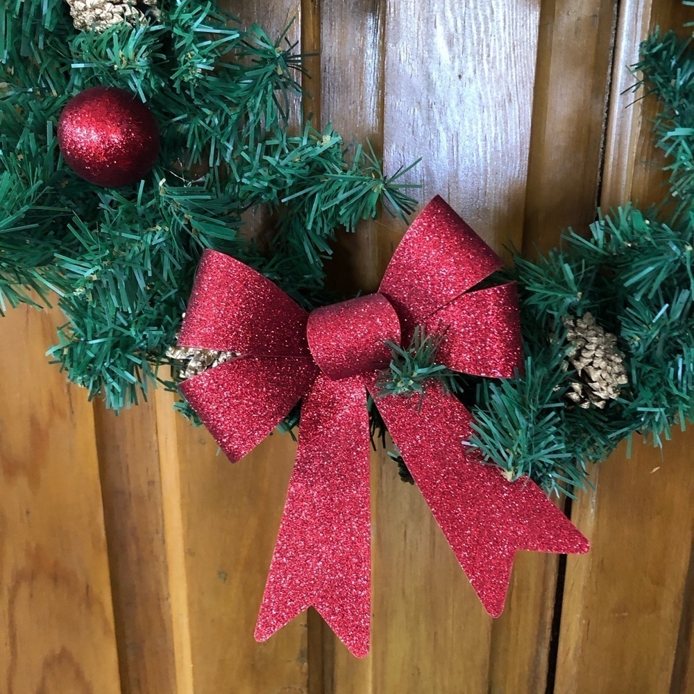 Handmade Holiday Wreath - Picture 3 of 8
